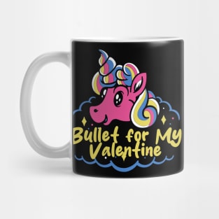 bullet and unicorn Mug